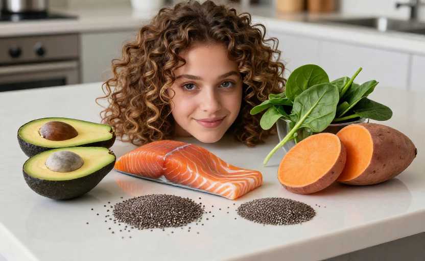 Eat a balanced diet and not be picky about food